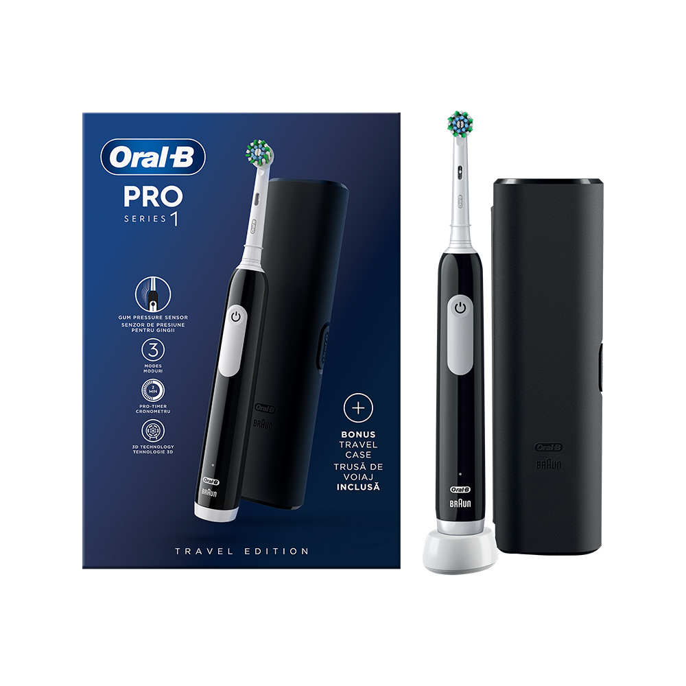 ORAL-B - PRO Series 1 Ηλεκτρική Οδοντόβουρτσα (μαύρο)